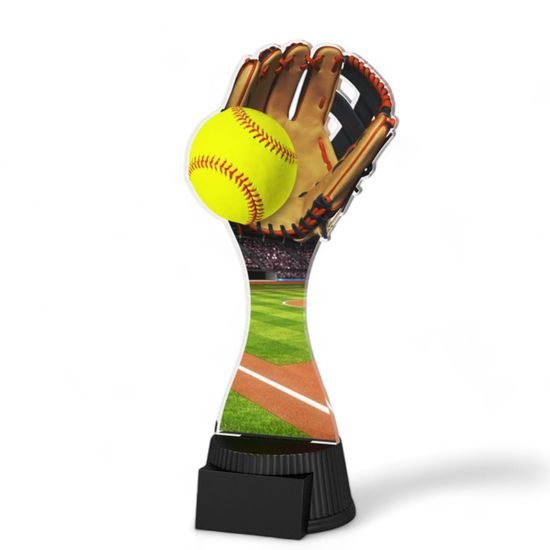Toronto Softball Glove and Ball Trophy