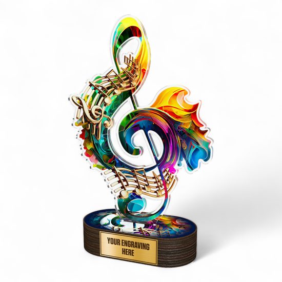 Altus Music Treble Clef Trophy