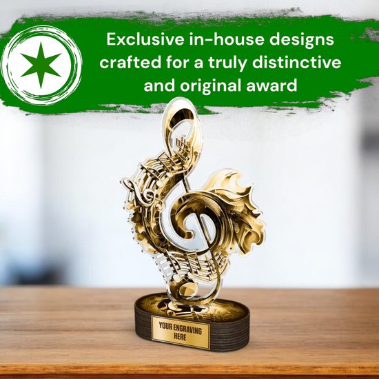 Altus Acoustic Music Note Classic Trophy