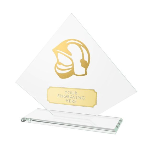 Vanguard Glass and Metal Fusion Firefighting Trophy