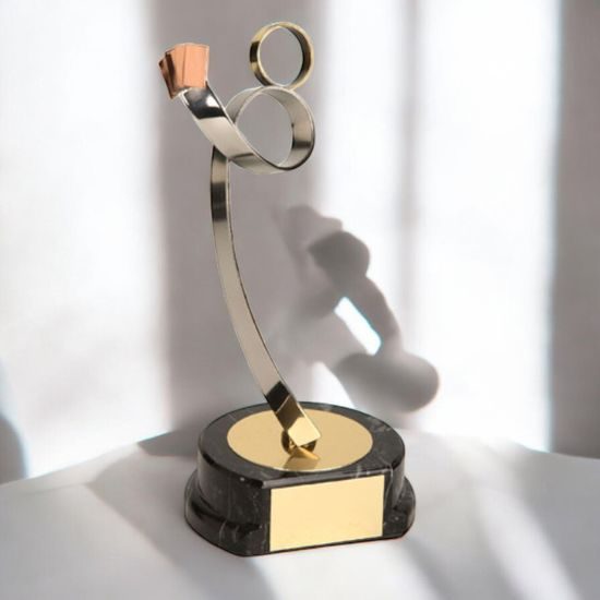 Sevilla Playing Cards Handmade Metal Trophy