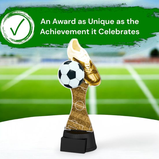 Classic Toronto Football Ball and Boot Trophy