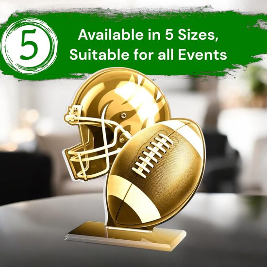 Cannes Classic American Football Helmet Trophy