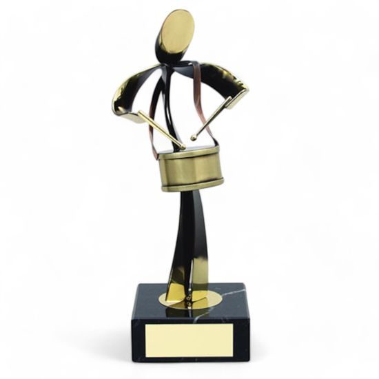 Galicia Drummer Handmade Metal Trophy