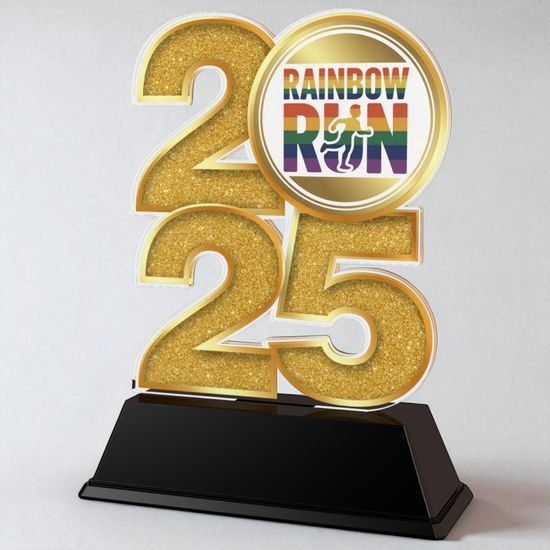 Rainbow Run 2025 Trophy