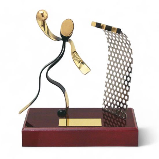 Barcelona Handball Handmade Metal Trophy