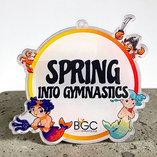 Custom Made Logo Acrylic Medal