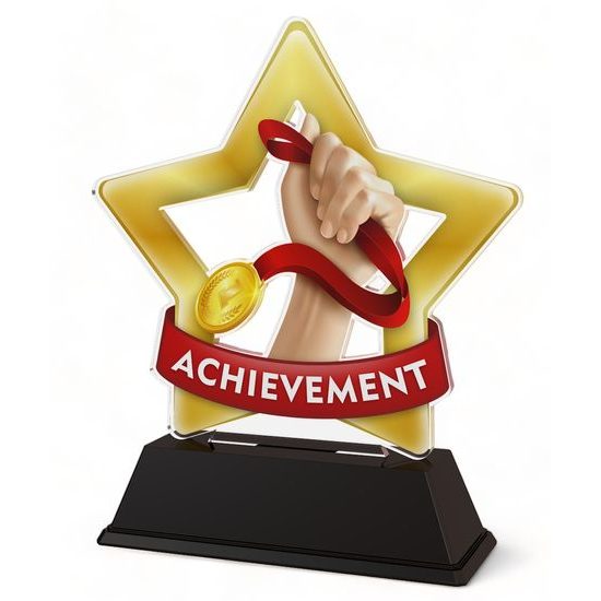 Mini Star Achievement Trophy