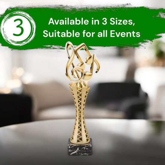 Genoa Music Notes Trophy