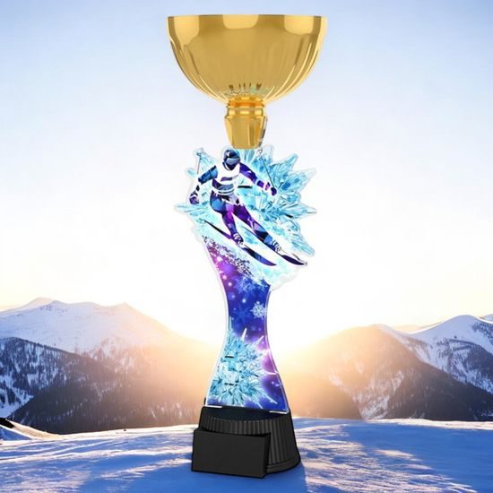 Vancouver Downhill Skiing Gold Cup Trophy