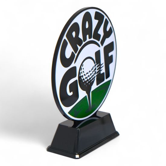 Quantum Crazy Golf Trophy