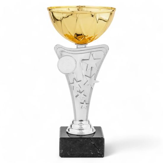 Bardon Silver and Gold Logo Insert Cup