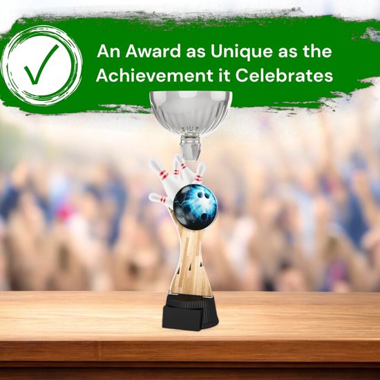 Montreal Tenpin Bowling Silver Cup Trophy