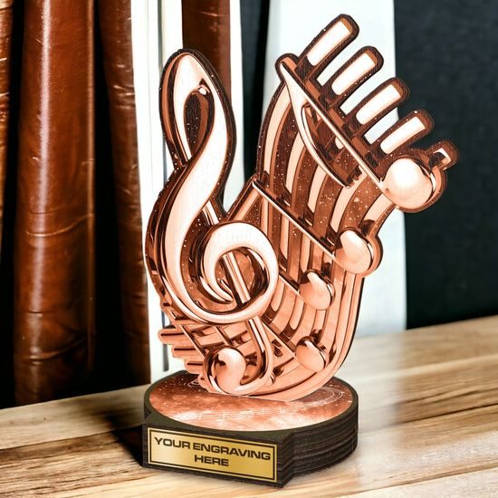 Grove Classic Music Real Wood Trophy