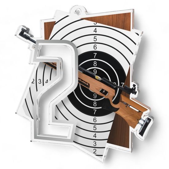 Poznan Rifle Shooting Number 2 Medal