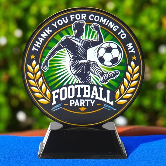 Quantum Football Party Trophy