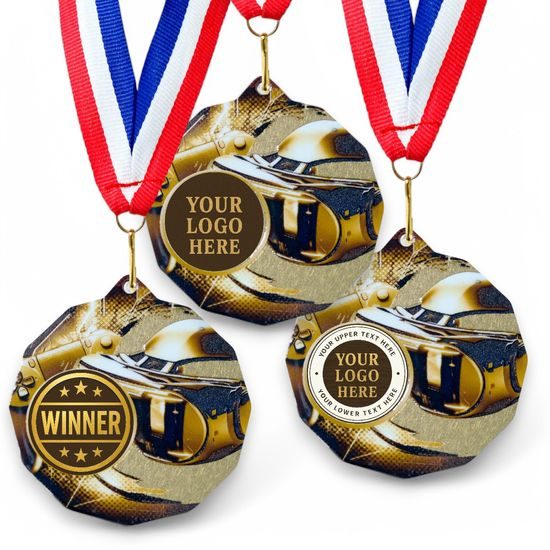 Dodeca eSport Gaming Stainless Steel Logo Insert Medal