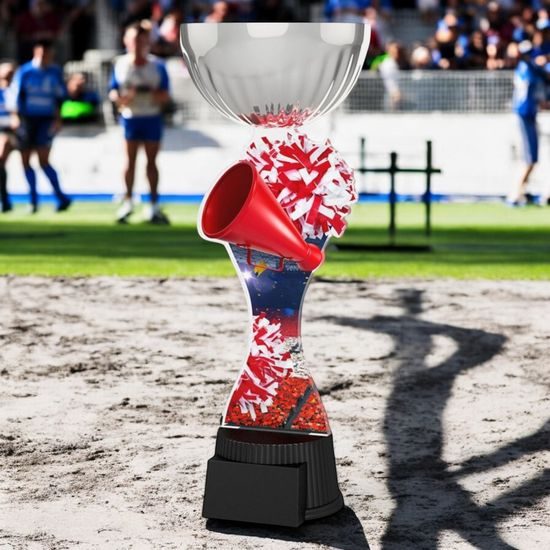 Montreal Cheerleading Silver Cup Trophy