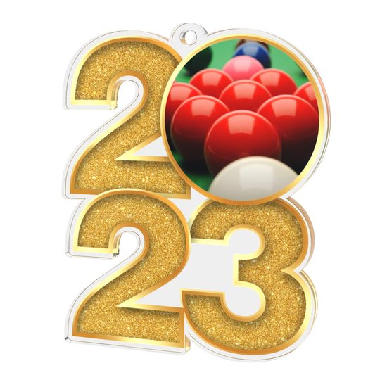 Snooker 2023 Acrylic Medal