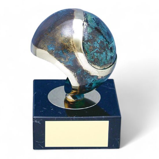 Zaragoza Tennis Ball Handmade Metal Trophy
