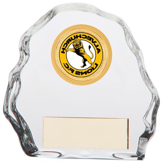 Sub Zero Glass Logo Insert Trophy