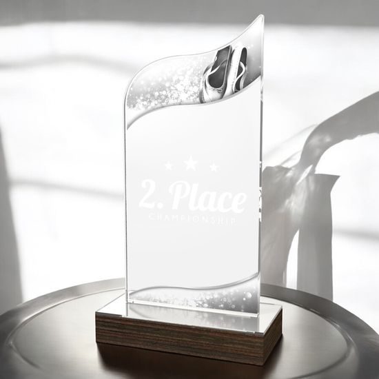 United Ballet Acrylic Wood Fusion Trophy