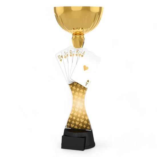 Vancouver Classic Playing Cards Gold Cup Trophy