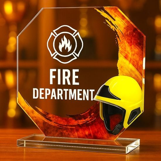 Hutton Firefighter Glass Award
