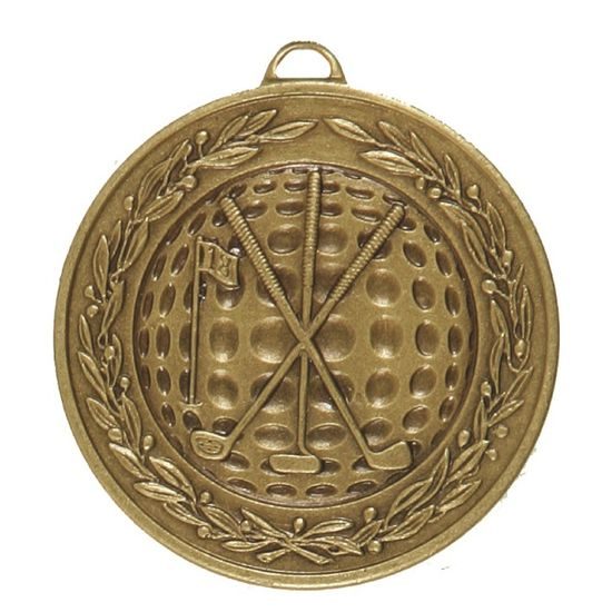 Diamond Edged Golf Ball Bronze Medal