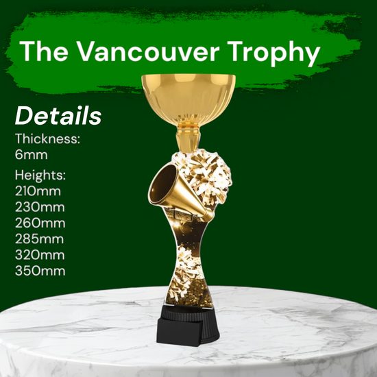 Vancouver Classic Cheerleading Gold Cup Trophy