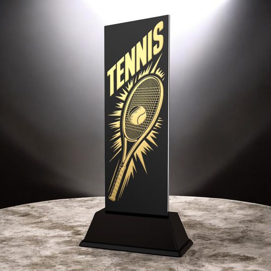 Shadowline Tennis Trophy – Stainless Steel Award