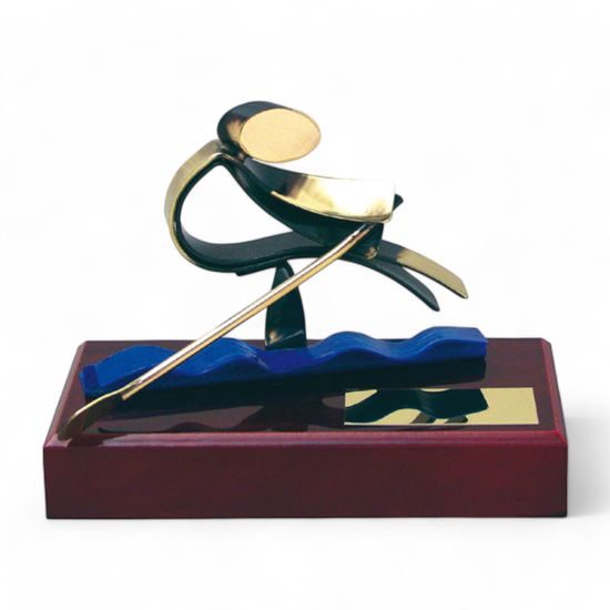 Barcelona Rowing Handmade Metal Trophy