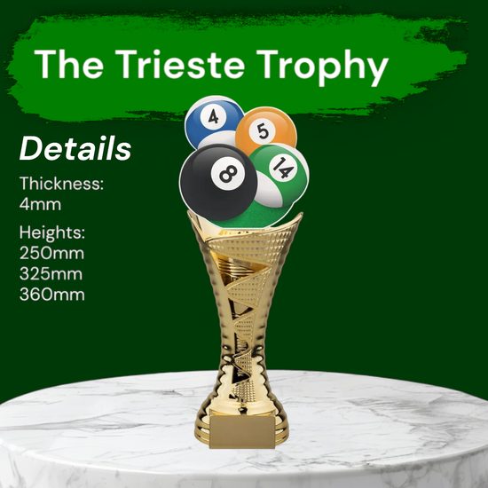 Trieste Pools Balls Trophy