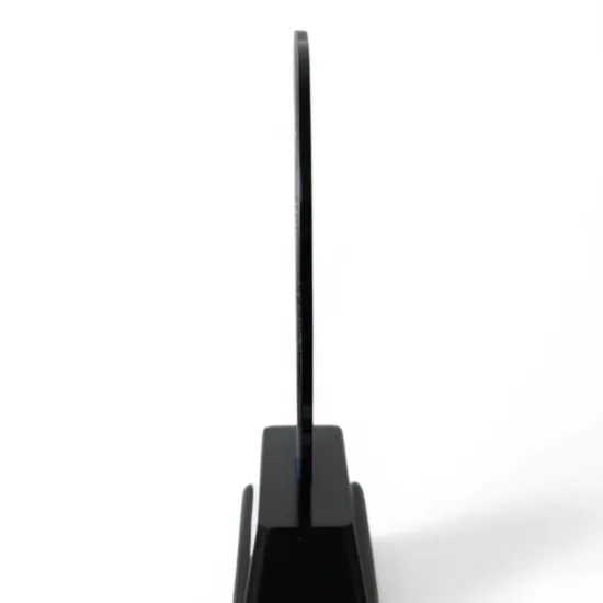 Onyx Stainless Steel Weightlifting Trophy
