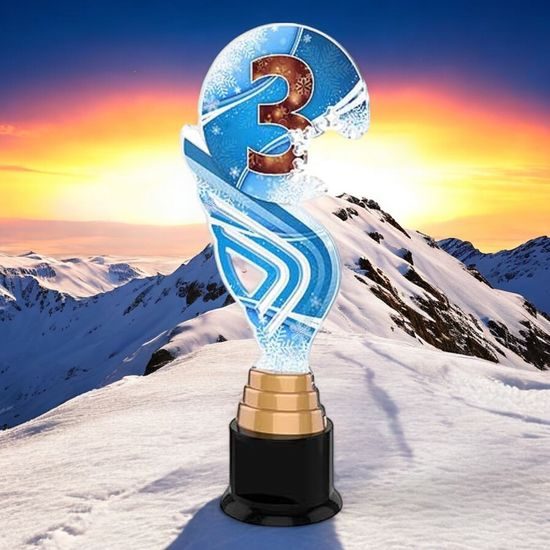 Aspen 3rd Place Snowflake Trophy