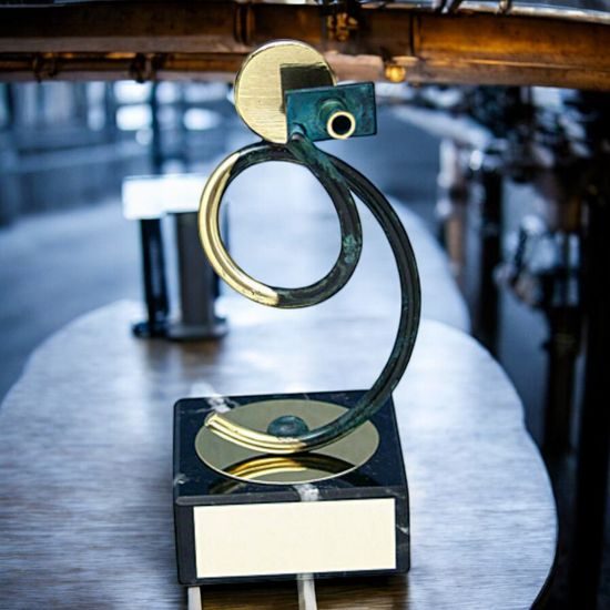 Bilbao Photography Handmade Metal Trophy