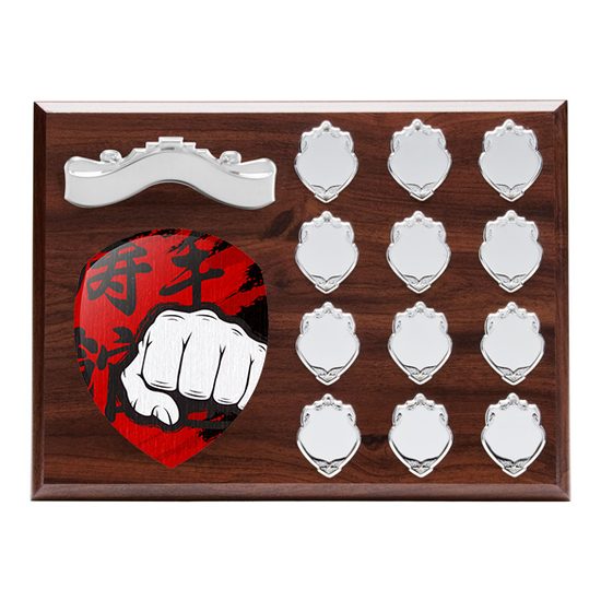 Wessex Martial Arts Wooden 12 Year Annual Shield