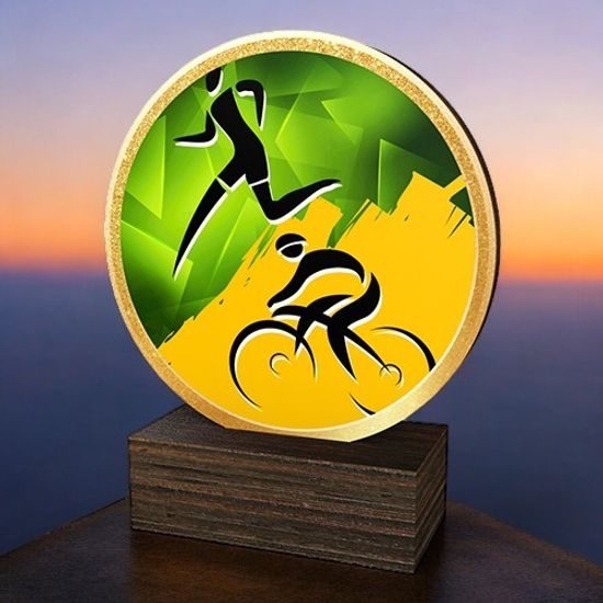 Holt Colour Duathlon Real Wood Trophy