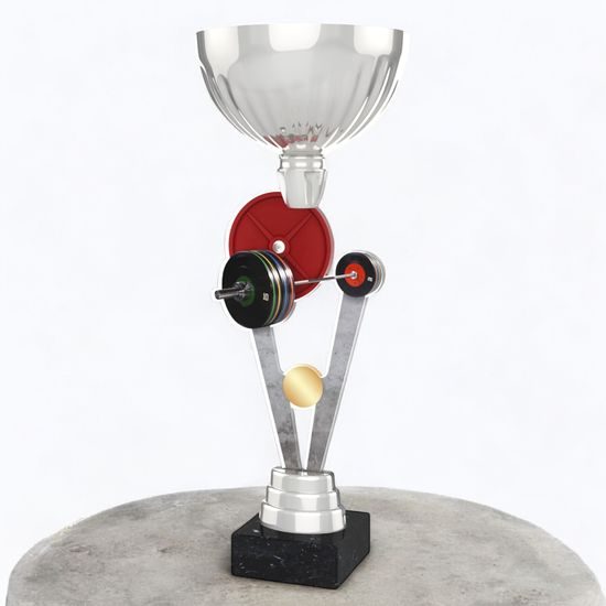 Napoli Powerlifting Silver Cup Trophy