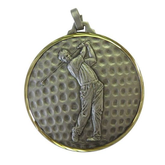 Diamond Edged Male Golf Ball Silver Medal