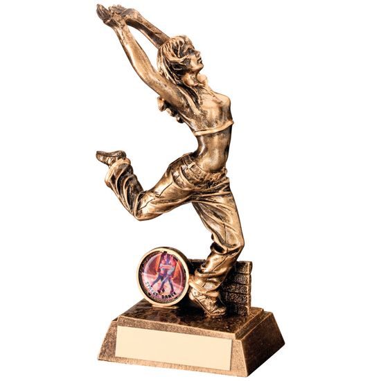 Street Dance Female Logo Trophy