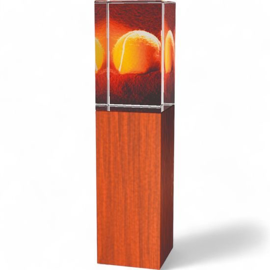 Lumina Tennis Wood and Glass Award