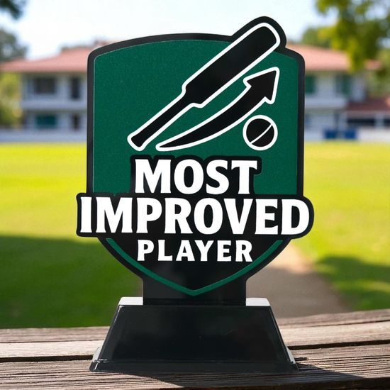 Pavilion Most Improved Player Cricket Trophy