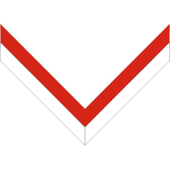 Red & White threading ribbon