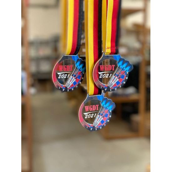 Custom Made Fusion Logo Medal