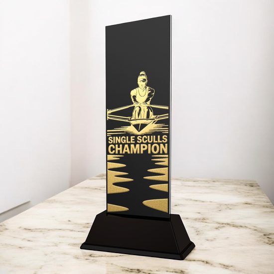 Shadowline Single Sculls Women’s Trophy – Stainless Steel Award