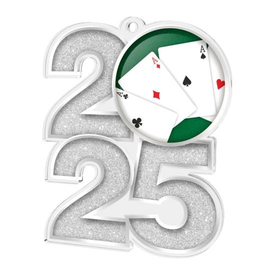 Poker Playing Cards 2025 Medal
