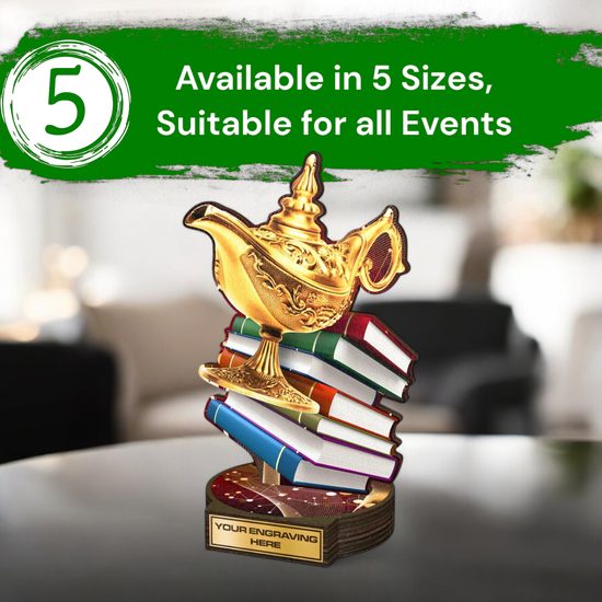Grove Academia Knowledge Real Wood Trophy