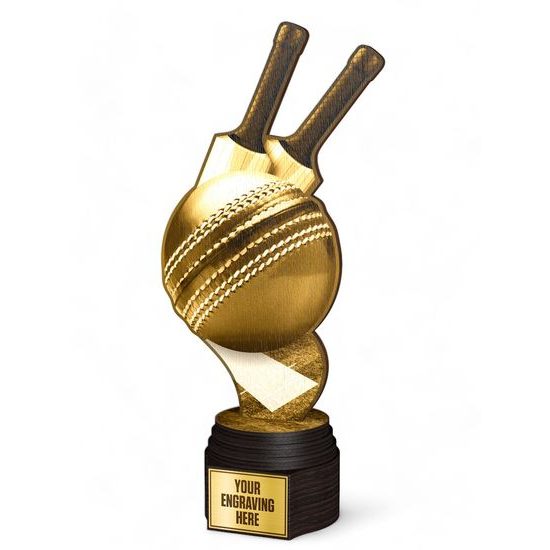 Frontier Classic Real Wood Cricket Trophy