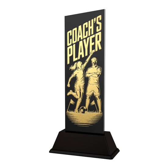 Shadowline Football Female Coach's Player Trophy – Stainless Steel Award